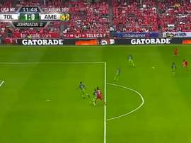 Hauche anotó un tanto de bandera. Univisión