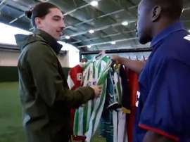Bellerín confesó que su padre es del Betis. Captura/BTSport