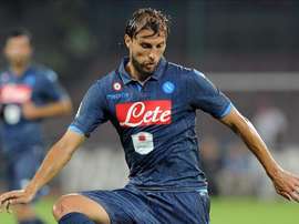 Henrique, en un partido de la Serie A con el Nápoles. SSCNapoli