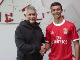 O novo contrato de Henrique Araújo vale até junho de 2024. SLBenfica