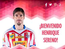 Henrique Sereno es la nueva incorporación del Almería. UDAlmería
