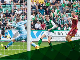 Hibernian defeat Motherwell 3-0. HibsOfficial/Cameron Allan