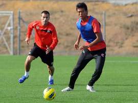 Hiroshi Ibusuki fue el primer jugador japonés que estuvo en la disciplina del Sevilla. Archivo/MARCA