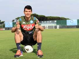 Ancelotti encense de nouveau son attaquant Lozano. SSCNapoli