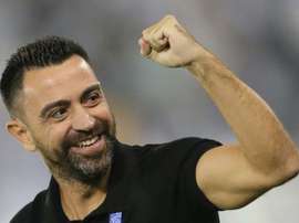 Xavi spoke about De Jong. AFP