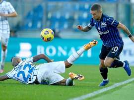 L'Inter n'y arrive pas et fait match nul contre l'Atalanta. EFE