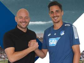 El Hoffenheim sigue contando con Hübner. TSG1899Hoffenheim