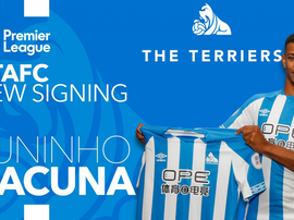 Huddersfield have signed Juninho Bacuna. Twitter/HT