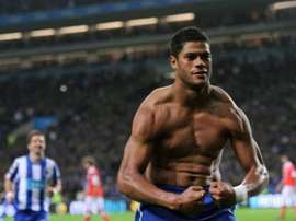 Hulk foi alvo de comentário de Raúl Meireles sobre época no Porto. AFP