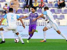 El Shahat, à un pas de Al Ahly. Twitter/Al Ain