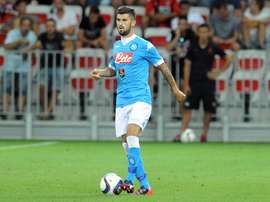 Elseid Hysaj could on United's books next season. SSCNapoli