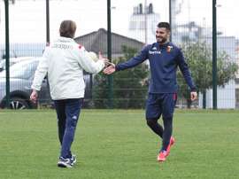 Iago Falque en prêt au Genoa. GenoaCFC