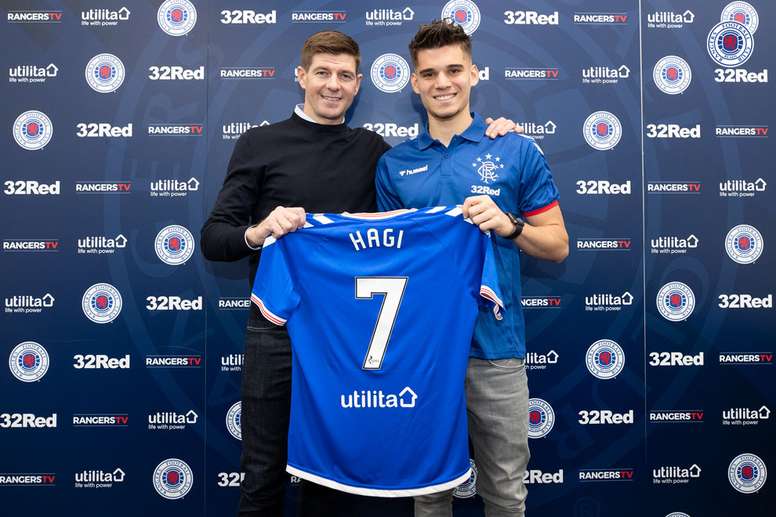 Ianis Hagi Joins Steven Gerrard S Rangers Besoccer