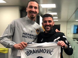 Deux buteurs légendaires. Twitter/Guaje7Villa