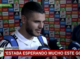 Icardi crée la polémique. Capture/ESPN