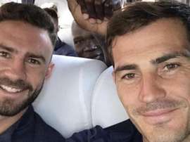 A mensagem de Casillas para Layún. Twiiter/IkerCasillas