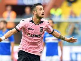 Nestorovski está brillando en el Palermo. EFE
