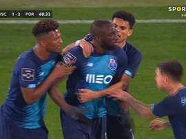 Moussa Marega a publié un message. Capture/SportTV1