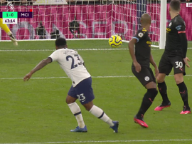 Bergwijn se met les Spurs dans la poche d'un magnifique enchaînement. AFP