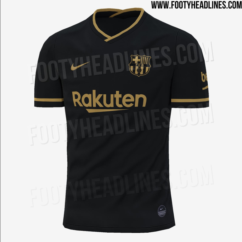 Barca's possible away kit for 2020-21 leaked - BeSoccer
