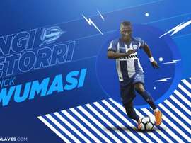 Patrick Twumasi jugará en el 'Glorioso' esta temporada. DeportivoAlaves