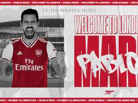 Pablo Marí llega cedido con opción de compra. Arsenal