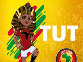 Un petit pharaon comme mascotte. Twitter/caf_online
