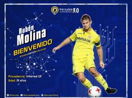 El lateral procede del Villarreal C. Twitter/CFHercules