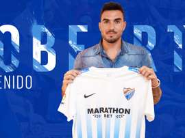 Roberto occupera pour un an la place de Kameni. Twitter/MalagaCF