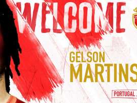 Gelson ha firmado por cinco temporadas con el Mónaco. Twitter/AS_Monaco