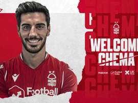 Chema tente sa chance dans le championnat anglais. Twitter/NFFC