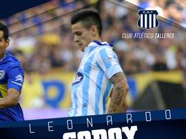 Imagen con la que el Talleres de Córdoba dio la bienvenida al club a Fernando Godoy. ClubTalleres