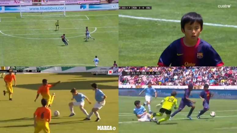 Ansu Fati Et Kubo Deux Cracks Qui Ont Joue Ensemble En 2013 Besoccer