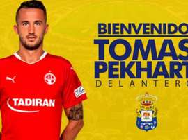 Pekhart se formó en la cantera del Tottenham. UDLasPalmas