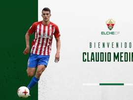 Claudio Medina confía en dar el salto de calidad. ElcheCF