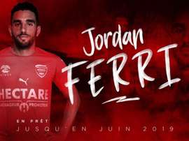 Jordan Ferri llega cedido hasta final de temporada. NimesOlympique