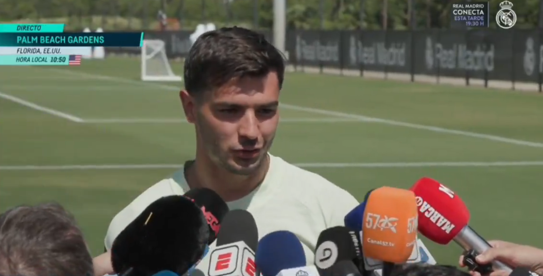 Siempre he querido estar y triunfar en el Real Madrid