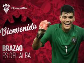 Brazao rejoint Albacete. Twitter/AlbaceteBPSAD