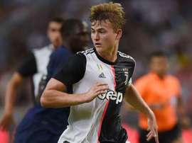 De Ligt has shot down rumours of him wanting to depart Juventus. AFP