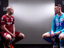Torres et Inesta se sont échangé des compliments. Capture/Dazn