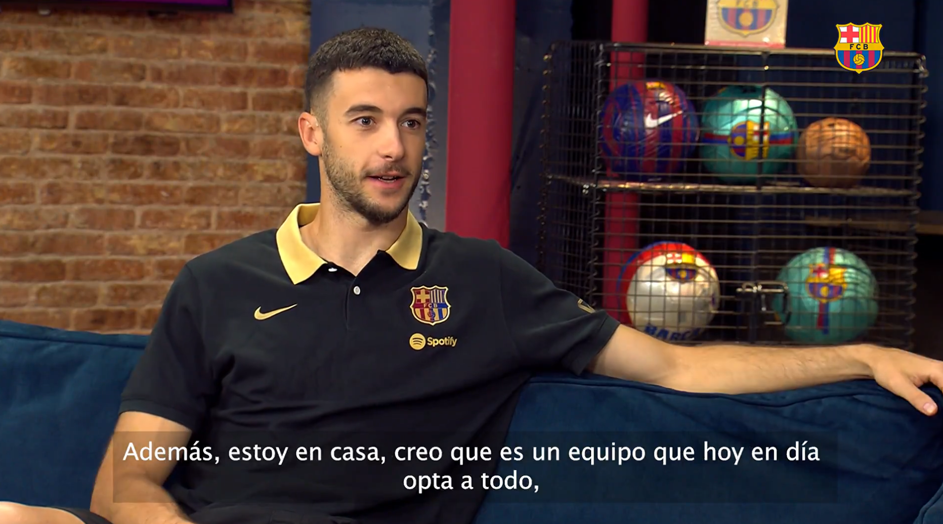 Venir al Barça era el paso que debía dar