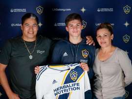 The youngster will join the first team. LAGalaxy