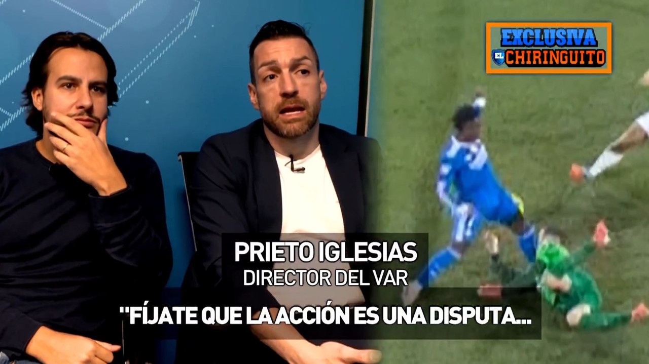 VAR: choque de Vinicius Jr. e Iñaki Peña foi acidental