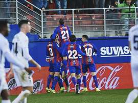 Victoria contundente del Eibar sobre el Granada. Twitter/SDEibar
