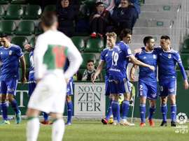 El Oviedo se quedó con la victoria. LaLiga