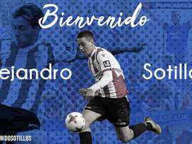 Sotillos llega como cedido al Fuenlabrada. CFuenlabradaSAD