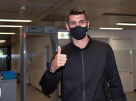 Alvaro Morata est arrivé à Turin. Twitter/JuventusFC