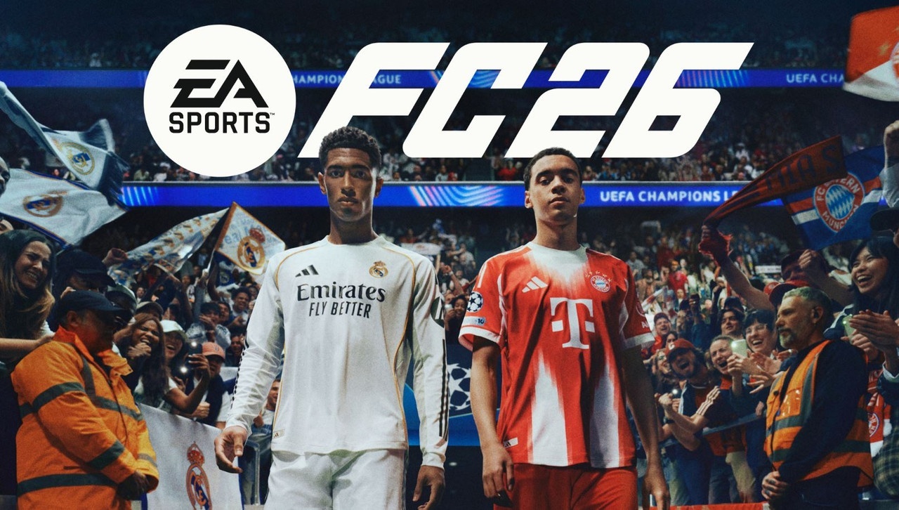 Bellingham y Musiala, protagonistas de la portada de EAFC 26