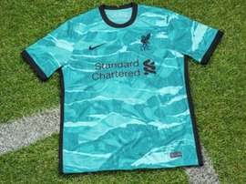 Liverpool have unveiled their away kit. Twitter/LiverpoolFC