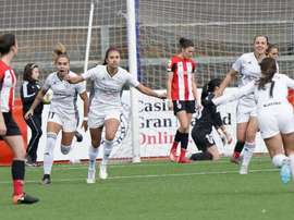 El Madrid CFF fue superior al Athletic (4-1). Twitter/AthleticClub